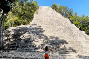 Coba, Tulum, Cenote y Comida ECO Día Completo desde Rivera