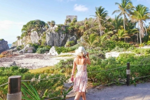 Coba, Tulum, Cenote y Comida ECO Día Completo desde Rivera