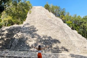 Coba, Tulum, Cenote y Comida ECO Día Completo desde Tulum