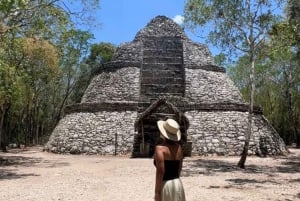 Coba, Tulum, Cenote y Comida ECO Día Completo desde Tulum