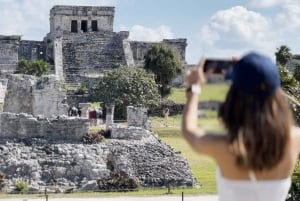 Coba, Tulum, Cenote y Comida ECO Día Completo desde Tulum