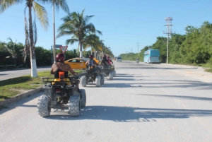 Aventura en quad con barra libre en la Costa Maya.