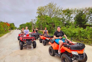 cozumel: ATV adventure with caverns, ruins with transfer