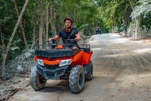 cozumel atv off road adventure to Jade Cavern