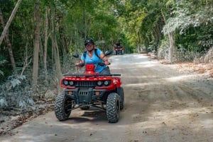 cozumel atv off road adventure to Jade Cavern