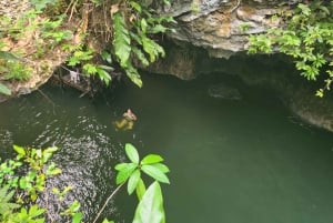 cozumel atv off road adventure to Jade Cavern