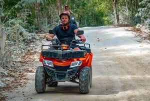 cozumel atv off road adventure to Jade Cavern