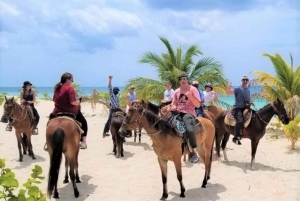 Cozumel: Excursión a caballo por la playa