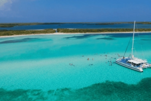 Cozumel: Catamaran al cielo, palancar, y club de playa (comida/barra libre)