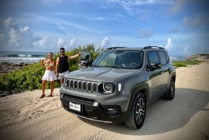 Cozumel: Jeep & XRAIL Adventure Excursion