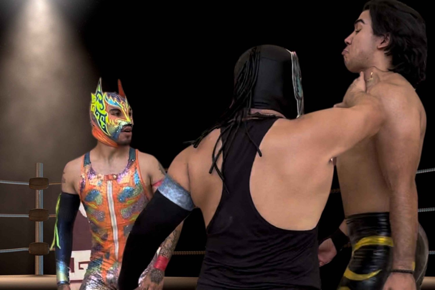Cozumel: Mexican Lucha Libre Experience! Classic Package
