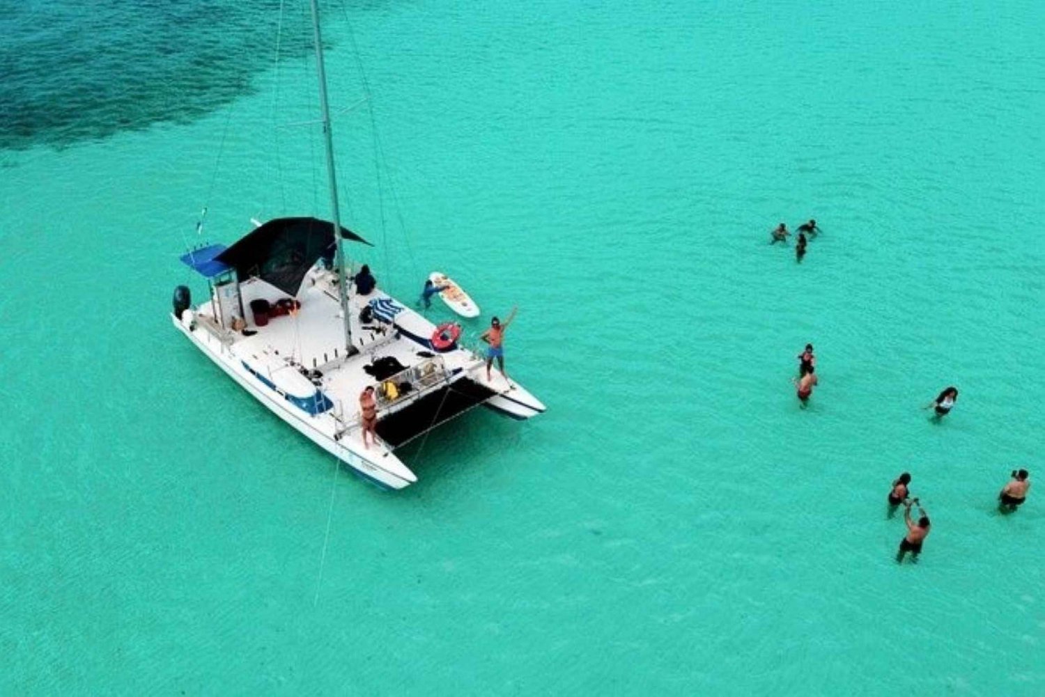 Cozumel: Private Catamaran Tour on 'Jolly Moon'