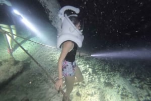 Cozumel: Sea Trek Underwater Night Dive Experience