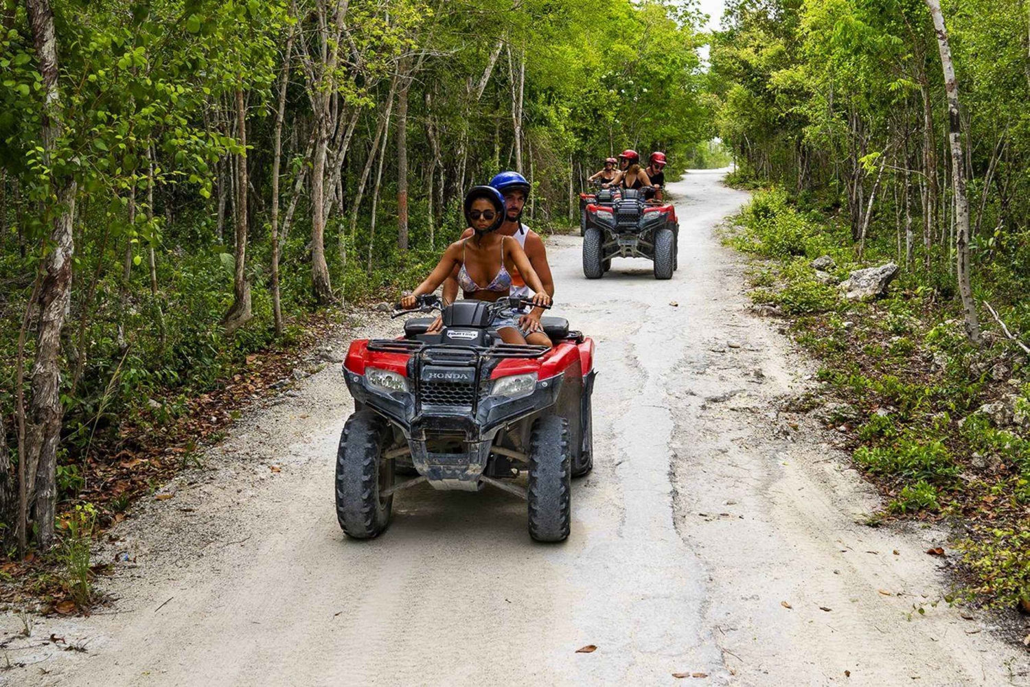 Cozumel Shore Excursion: ATV to Jade Cavern & Beach Club