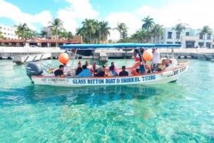 Cozumel: snorkeling in reefs + visit to 'El cielo'.