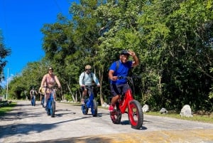 Cozumel: West Coast E-Bike and Snorkeling Tour