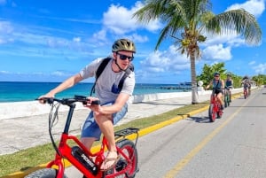 Cozumel: West Coast E-Bike and Snorkeling Tour