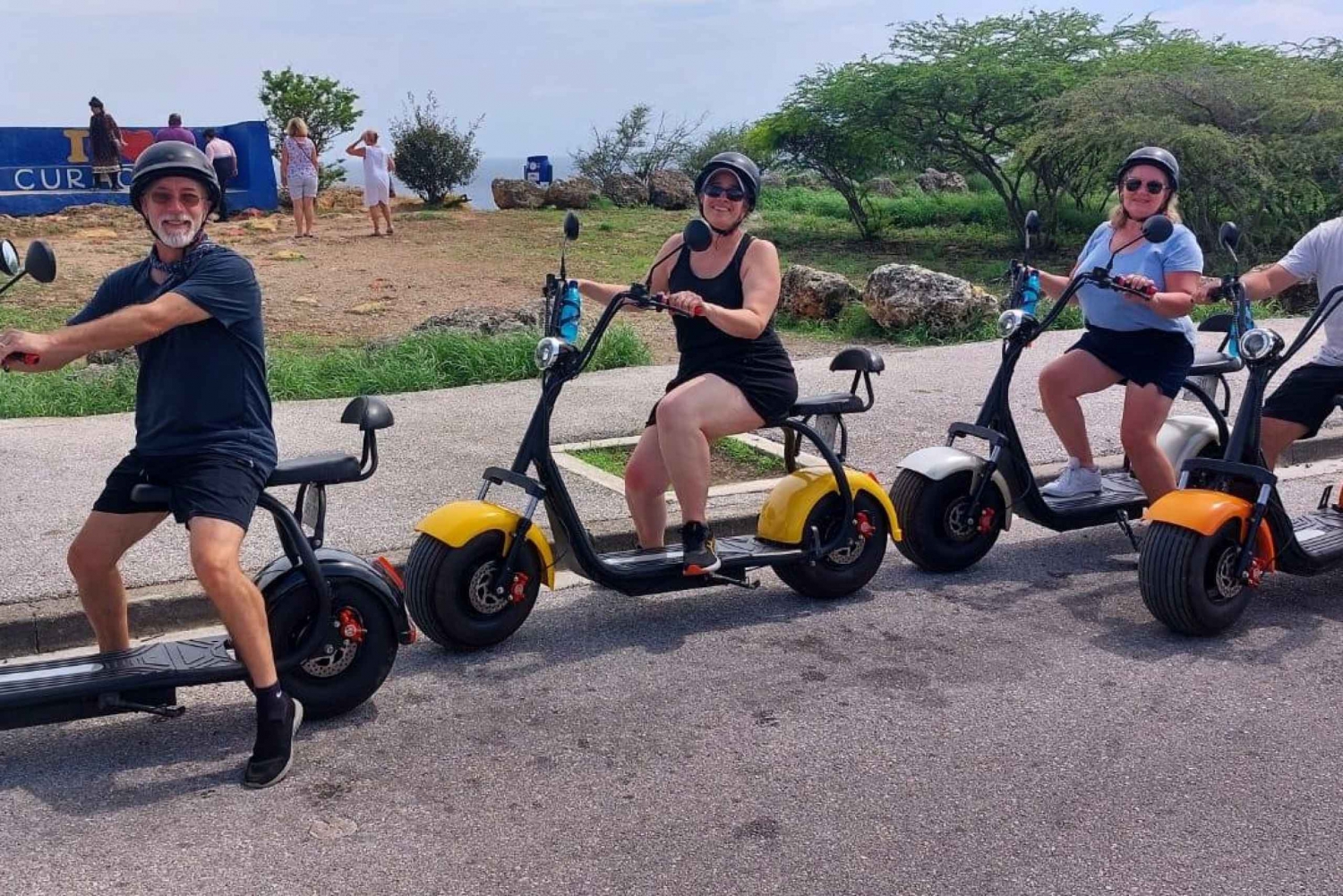 Curacao: Electric Scooter South-East Tour Adventure