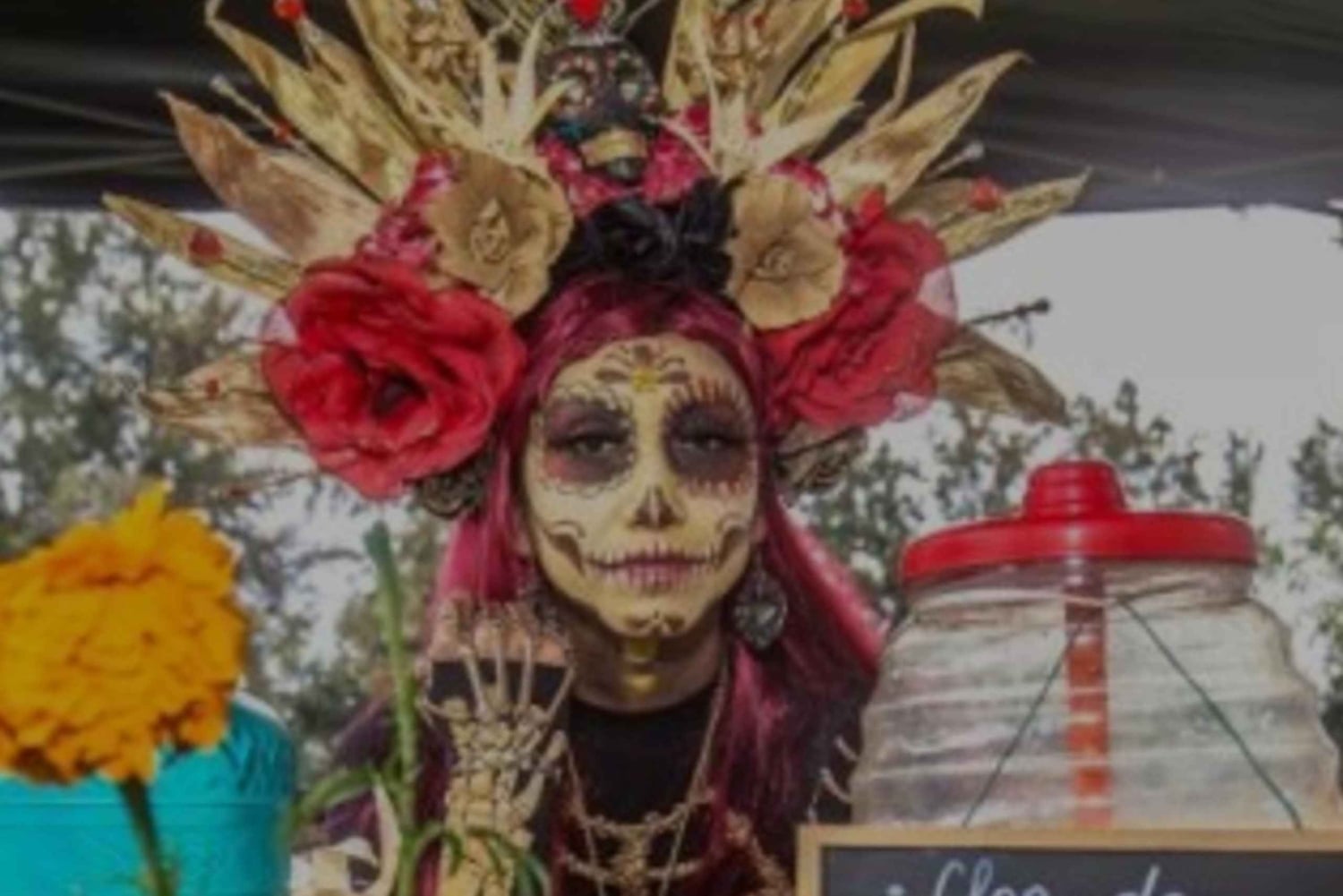 Day of the Dead in Mexico City: Mexican dinner and party in Xochimilco