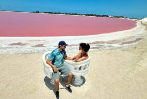 Desde Mérida: Tour Las Coloradas, Rio Lagartos y Playa