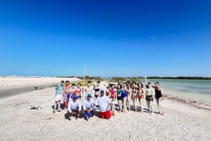 Desde Mérida: Las Coloradas, Río Lagartos y Excursión a la Playa