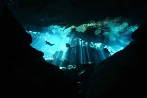 DIVING IN MAYAN CENOTES; THE LARGEST AQUIFER IN THE WORLD