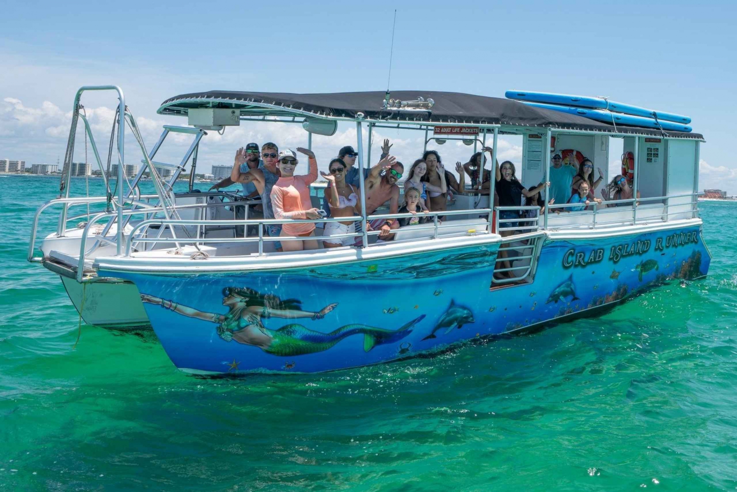 Destin: Dolphin Watching 'Crab Island Runner' Cruise