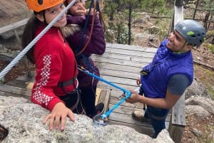 Durango: Experiencia de Vía Ferrata, Rappel y Tirolina