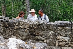 Ruinas de Dzibanche y Kohunlich desde Bacalar y Chetumal