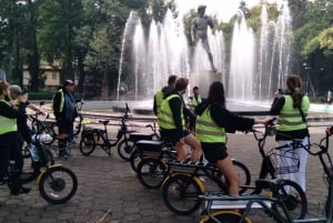 Tour de la ciudad en bici eléctrica con parada para tacos.