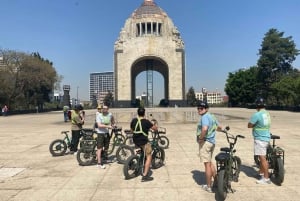 Tour de la ciudad en bici eléctrica con parada para tacos.