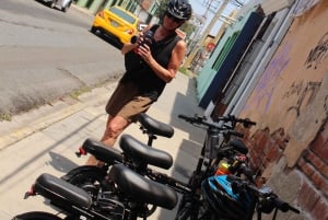 Electric bike gastronomic tour through Oaxaca.