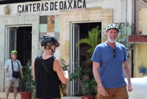 Electric bike gastronomic tour through Oaxaca.