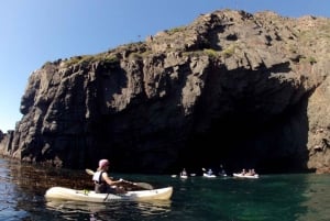 Ensenada: Excursión en kayak con tacos de pescado y servicio de recogida del hotel