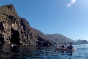 Ensenada: Excursión en kayak con tacos de pescado y servicio de recogida del hotel