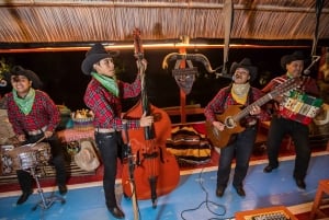 Entrada al Parque nocturno de Xoximilco