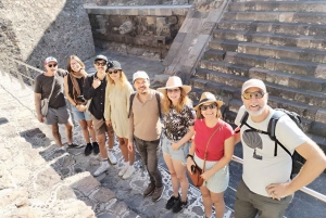 excursión de medio día por la mañana pirámides Teotihuacán