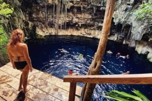 Tour guiado por Uxmal y los increíbles cenotes con comida desde Mérida