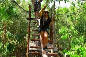 Cancun: Dynamic Highlights Tour with ATV, Cenote & Ziplines