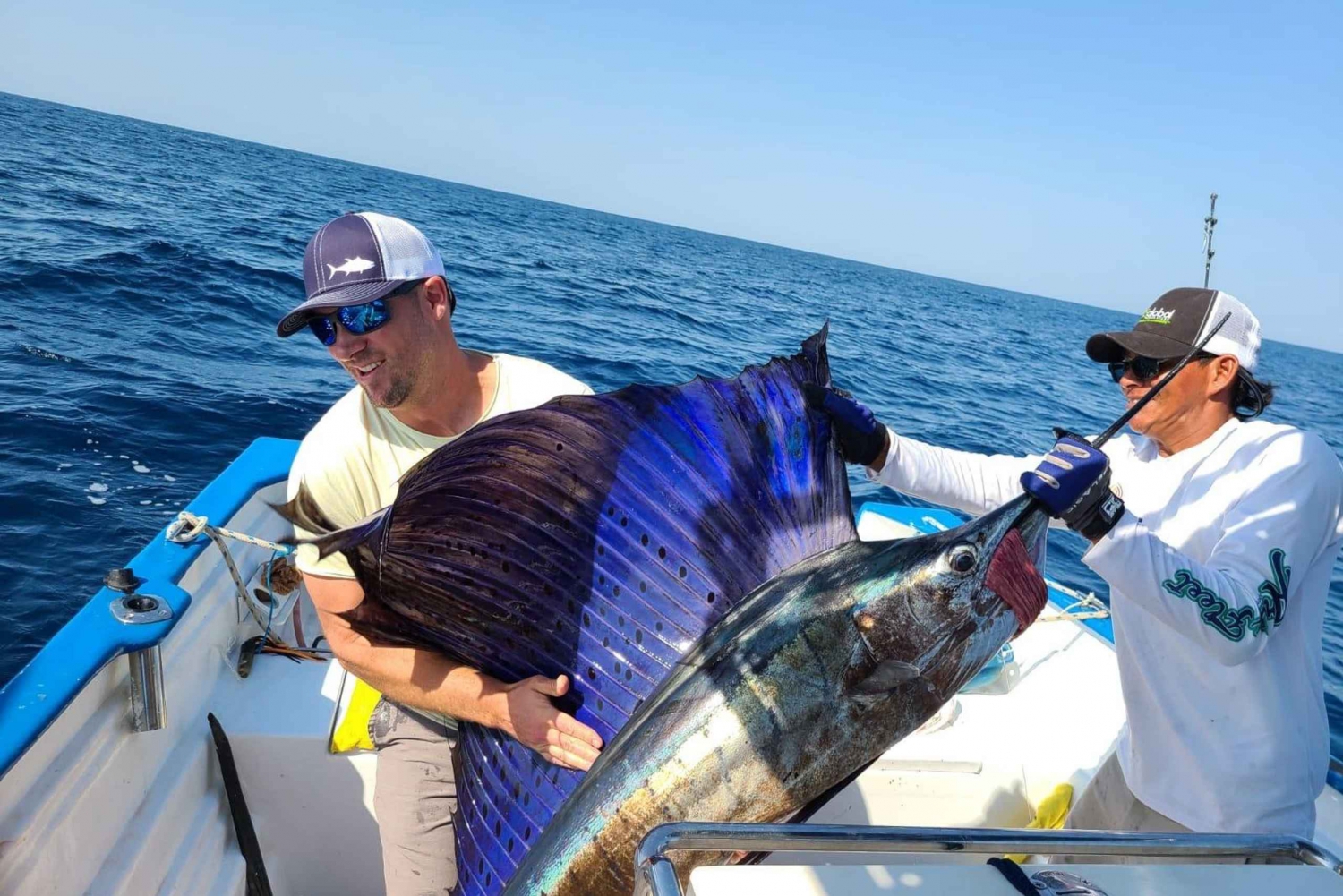 Pescando un marlin en mazatlan