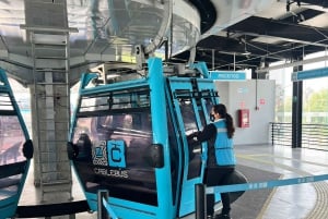 Ciudad de México: Paseo en Teleférico con Taco y Recorrido por la Ciudad