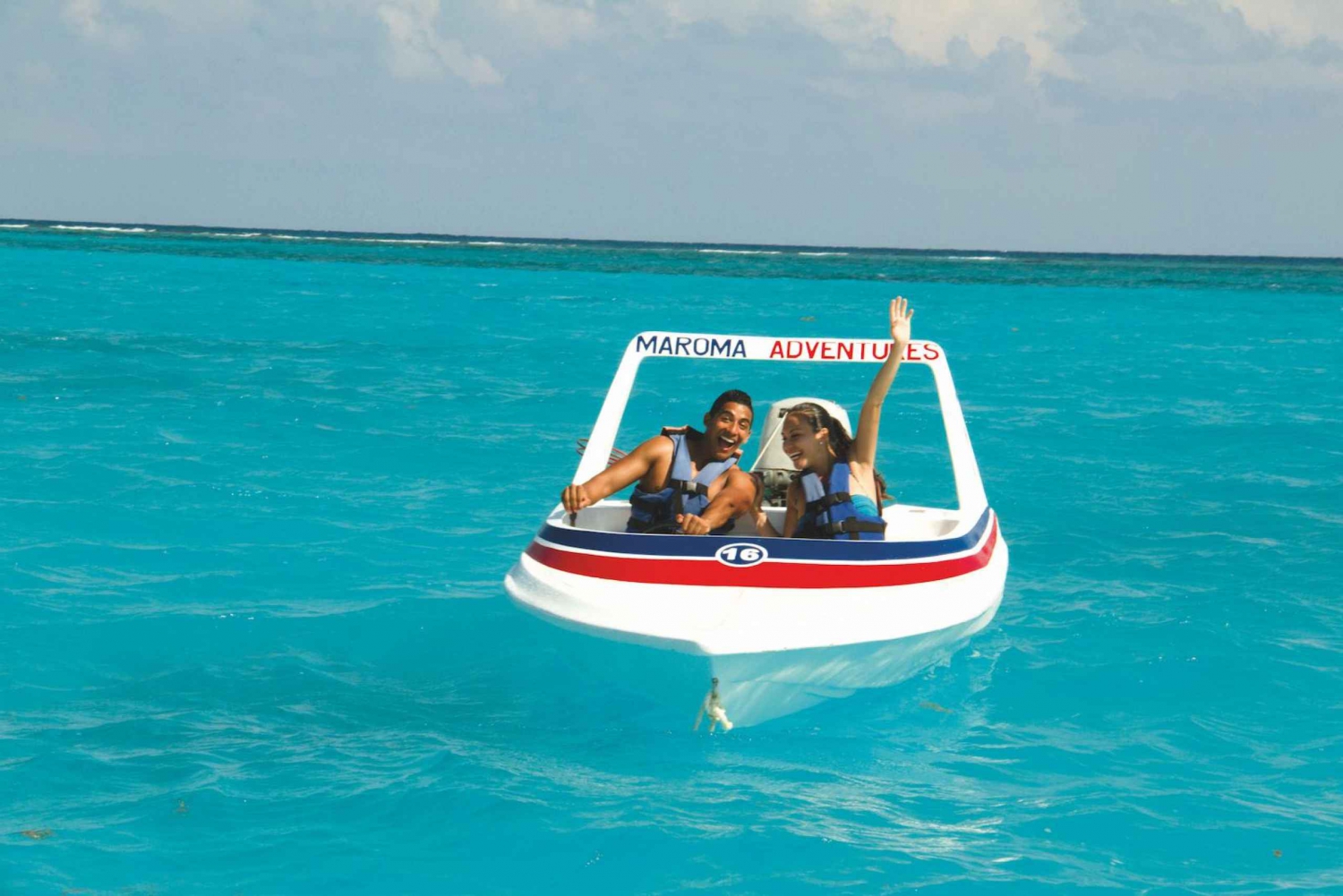 From Cancun and Riviera Maya: ATV and Speed Boat Adventure