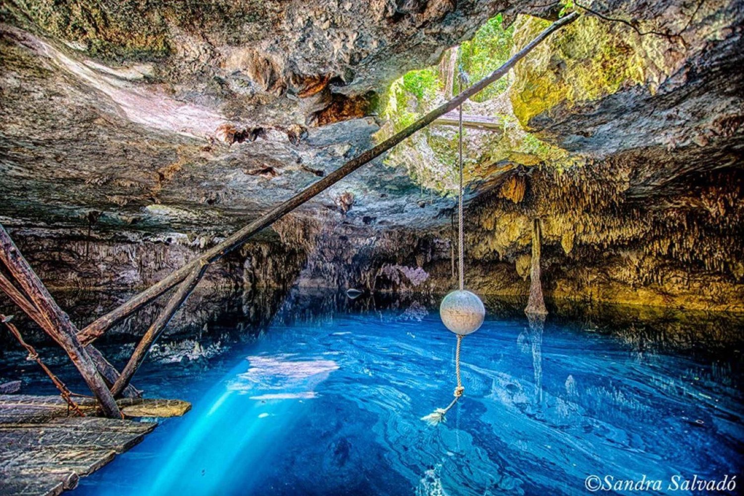 From Cancun: Cenote Experience with Guide and Transport