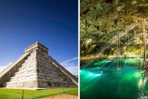 From Cancún: Chichén Itzá & Cenote Maya Full-Day Tour