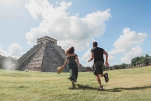 Desde Cancún: Chichén Itzá, Cenote y Valladolid tour privado