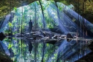 Desde Cancún: Experiencia de Buceo en el Cenote Chikin Ha