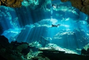 Desde Cancún: Experiencia de Buceo en el Cenote Chikin Ha