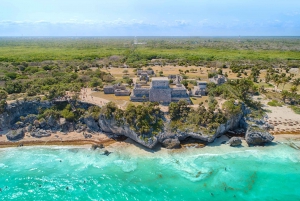From Cancún: Cobá, Cenote, Tulum and Playa del Carmen Tour
