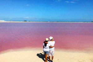From Cancún: Day Trip to Las Coloradas Pink Lakes