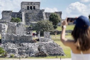 Desde Cancún: Excursión de un día a Tulum y al Cenote Mariposa